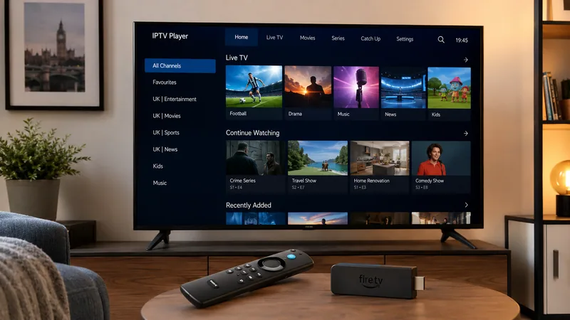 Firestick with IPTV: Setup, 4K, Guide and Controls