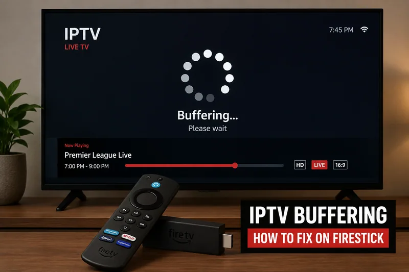 How to Stop IPTV Buffering on Firestick